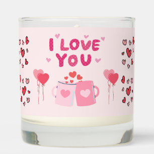 I love You Scented Candle