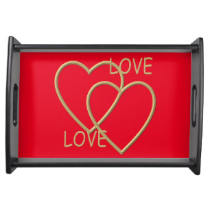 I Love you Serving Tray