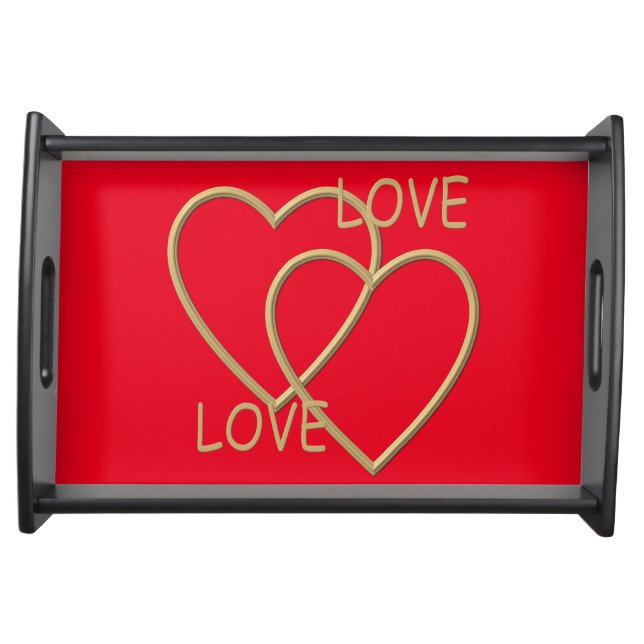 I Love you Serving Tray (Front)