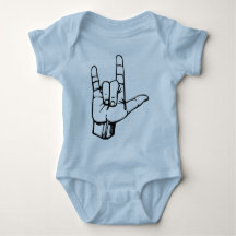 Baby Asl Bodysuits One Pieces Zazzle