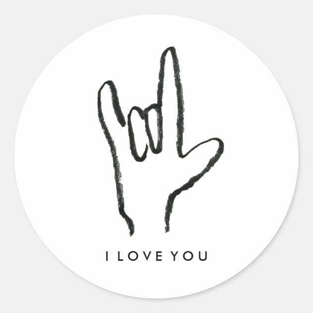 i love you sign language