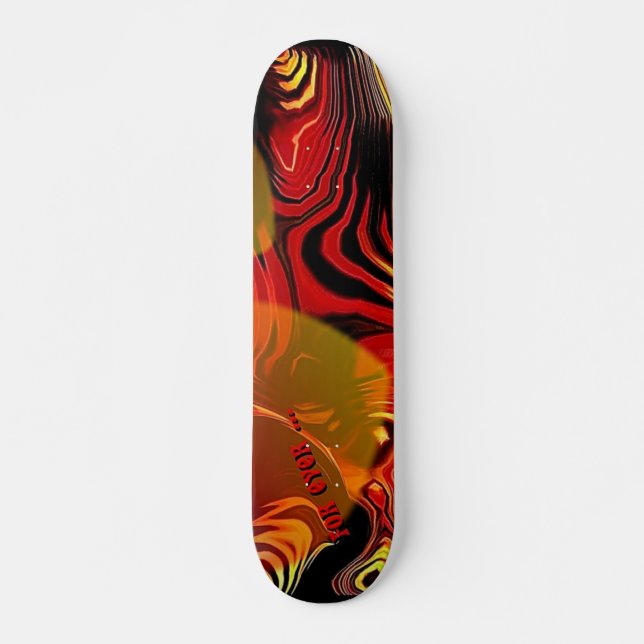 I love You Skateboard Deck (Front)