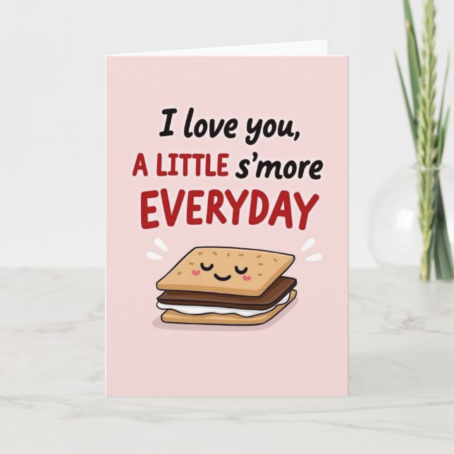 I Love You Smore Everyday Card (Front)