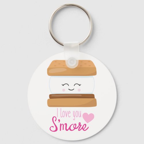 I Love You Smore Keychain