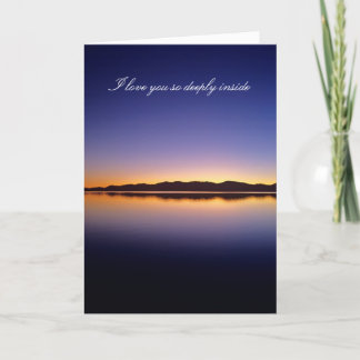 I love you so deeply inside card