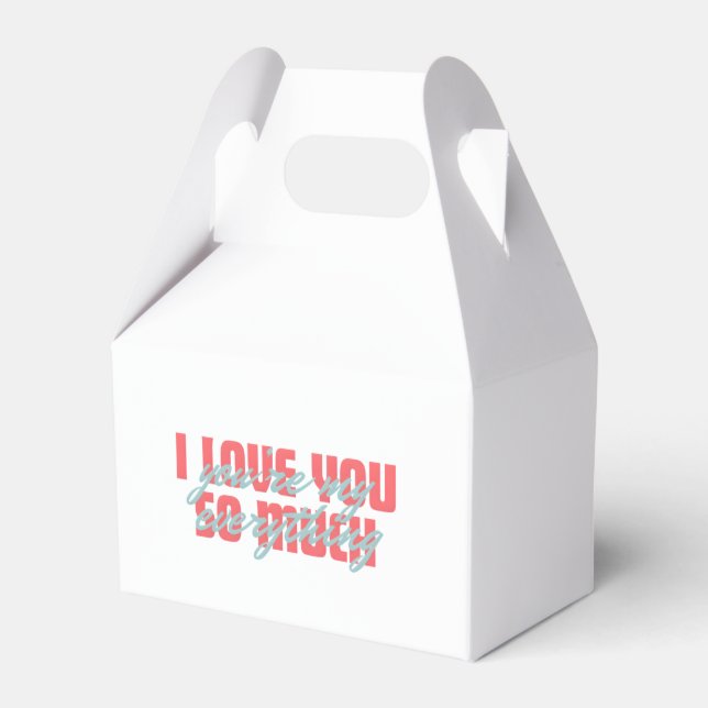 I Love You So Much Favor Boxes (Front Side)