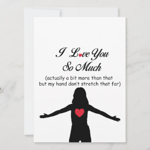 I Love You So Much Holiday Card