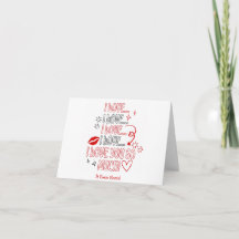 I Love You So Much Note Romantic Valentines