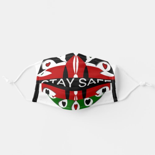 I Love You Stay Safe Adult Cloth Face Mask