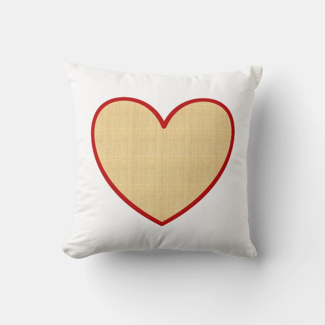 I Love You surprise personalized message Throw Pillow (Front)