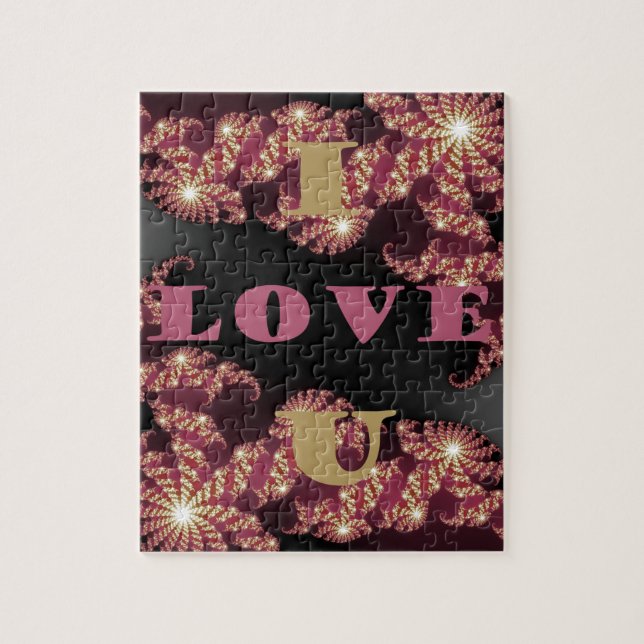 I Love You Sweetheart Jigsaw Puzzle (Vertical)