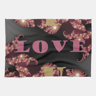 I Love You Sweetheart Towel