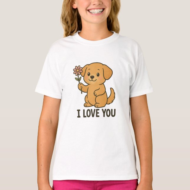 I Love You T-Shirt (Front)