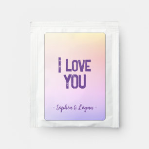 "I love YOU" Tea Bag Drink Mix