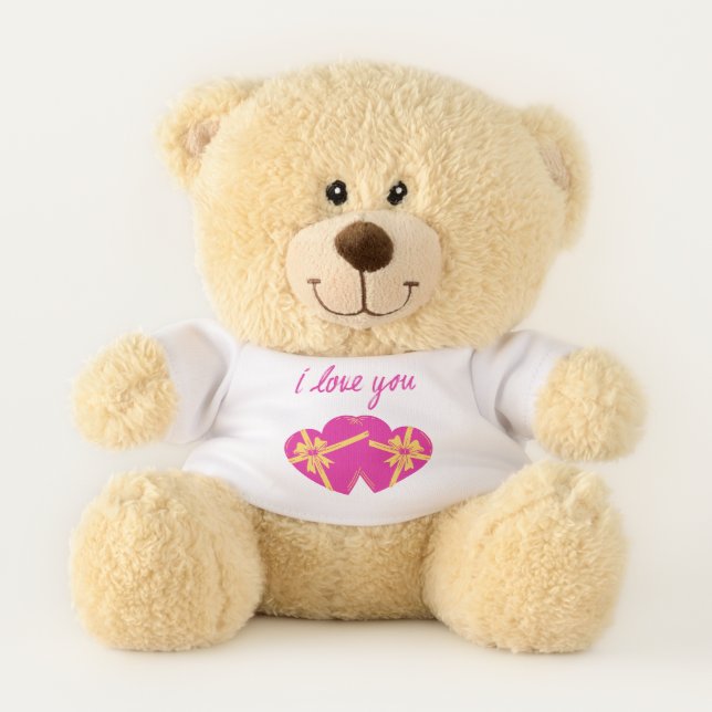 I Love You Teddy Bear (Front)