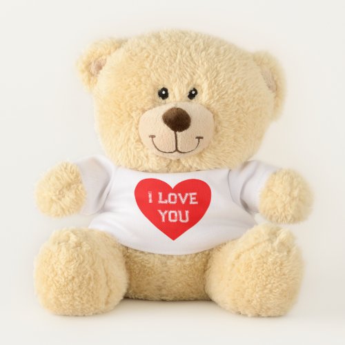 I Love You Teddy Bear Gift