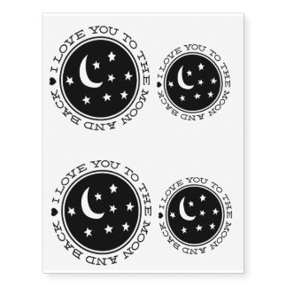 I Love You Temporary Tattoos