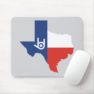 I Love You Texas Mouse Pad