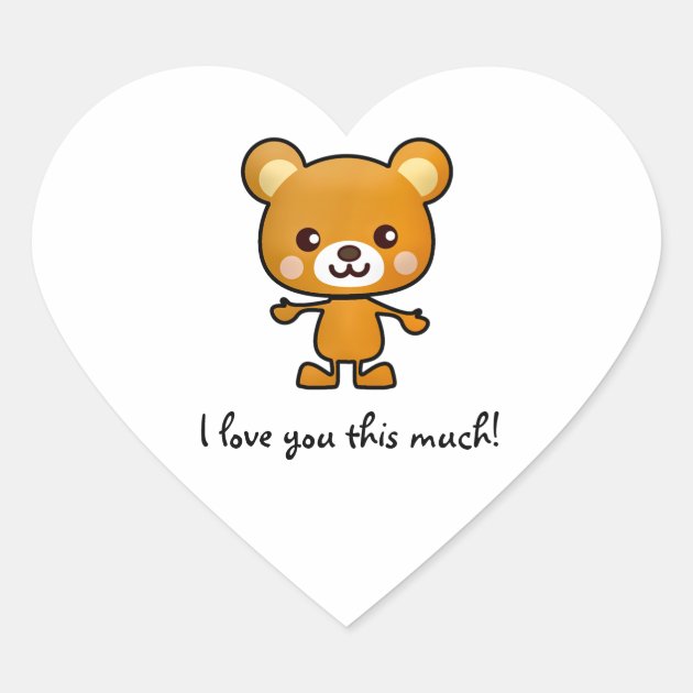 i love you this much bear