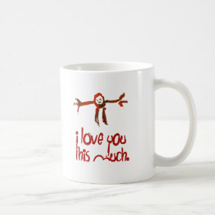 I Love You This Much Coffee Mug