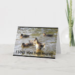 I Love You This Much Happy Mother&#39;s Day Card at Zazzle