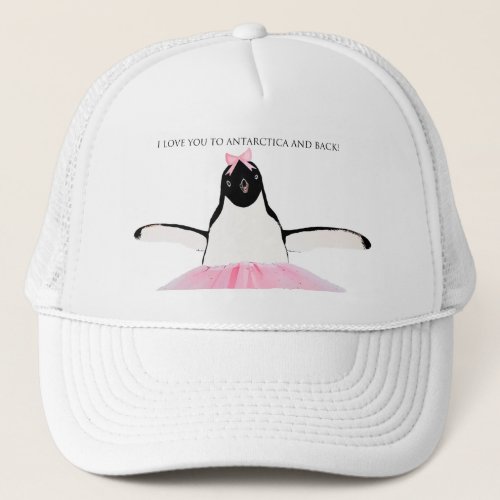 I Love you to Antarctica and Back BallCap Hat