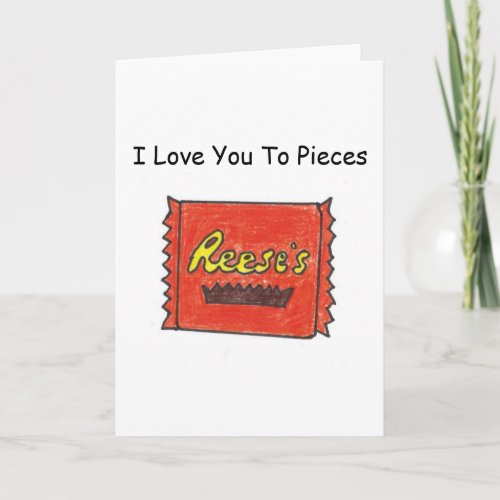 I Love You to Pifeces Card