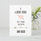 I love you to the moon and back (Standing Front)