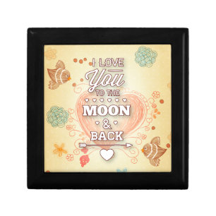 I Love You To The Moon And Back Gift Box