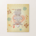 I Love You To The Moon And Back Jigsaw Puzzle