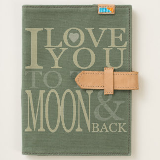 I love you to the moon and back journal