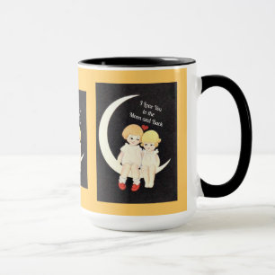 I Love You to the Moon and Back Mug