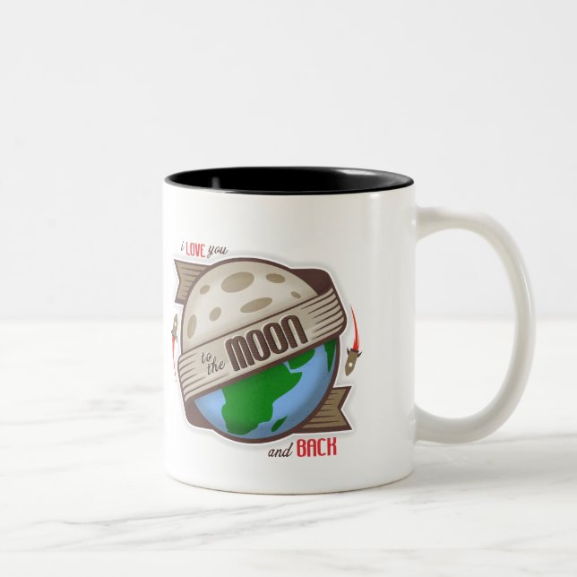 I Love You To The Moon And Back - Mug (Right)