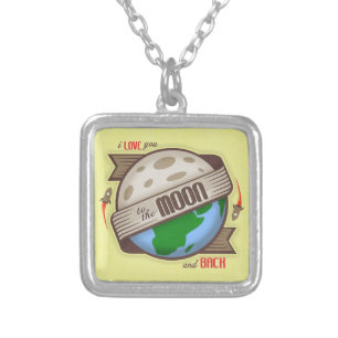 I Love You To The Moon And Back - Necklace