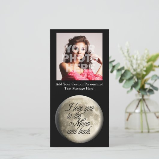 I Love You to the Moon and Back Realistic Lunar (Standing Front)