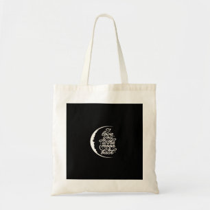 I Love You To The Moon And Back Romantic Quote Des Tote Bag
