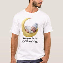 I Love You to the Moon and Back Shirt – Baby Moon