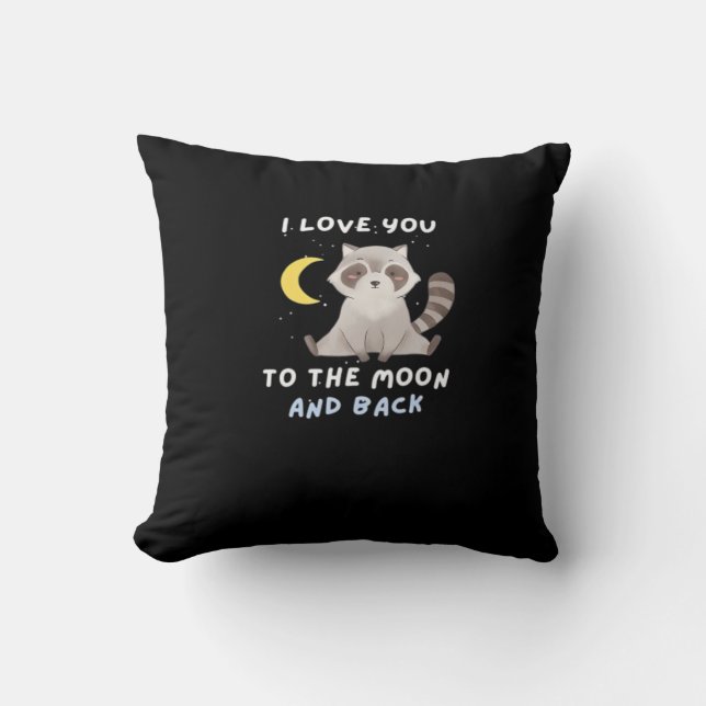I Love You To The Moon And Back Timeless Classic S Throw Pillow (Front)