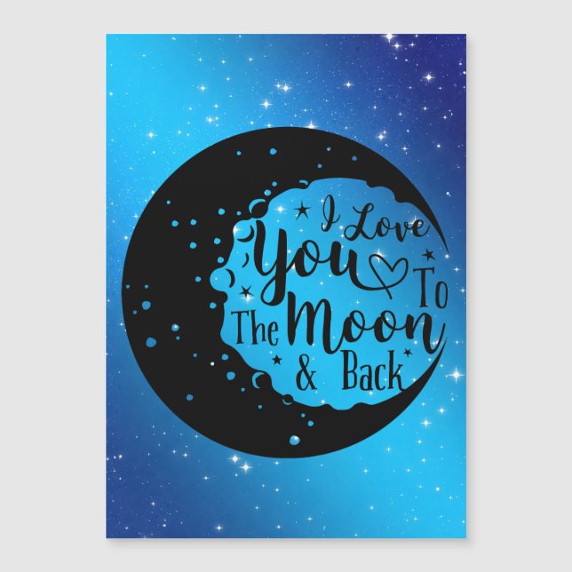 I Love You To The Moon & Back (Front)