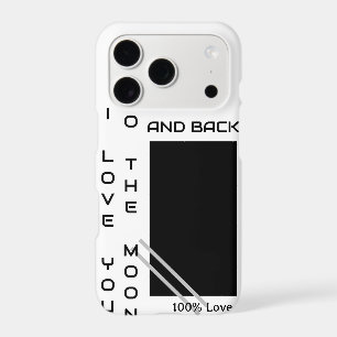 I Love You To The Moon iPhone 17 Pro Case