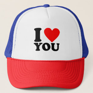 I Love You Trucker Hat