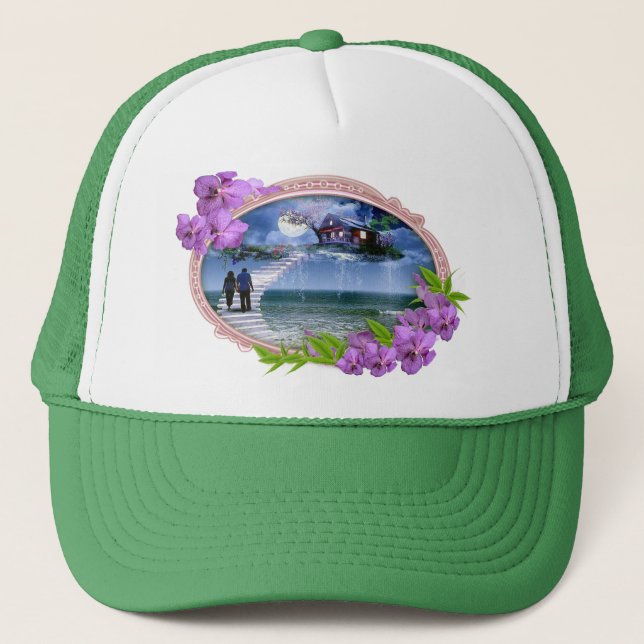 I love you trucker hat (Front)