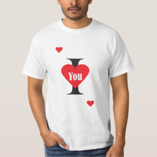 I love you tshirt