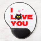 "I Love You" Tuff Kitty Cat Lover Gift