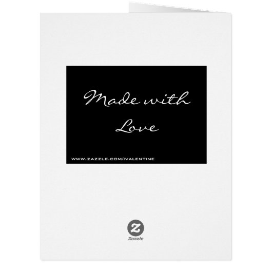 I love you Valentine's Day Photo (Back)