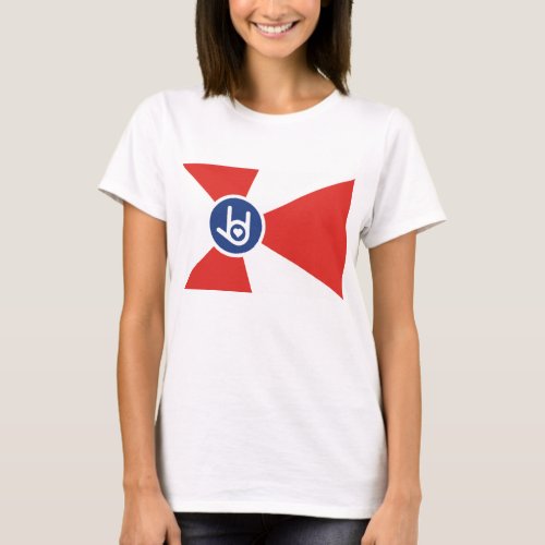 I Love You Wichita Flag T_Shirt