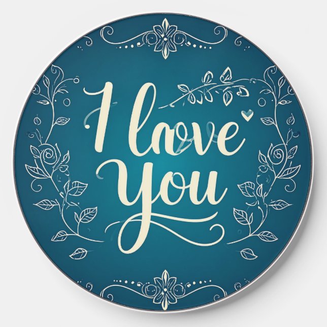 I love you wireless charger  (Front)