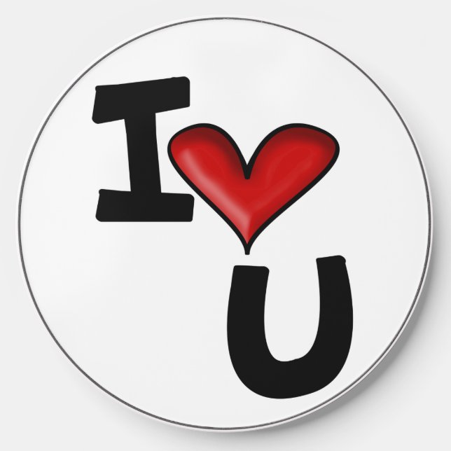I Love  you Wireless Charger (Front)