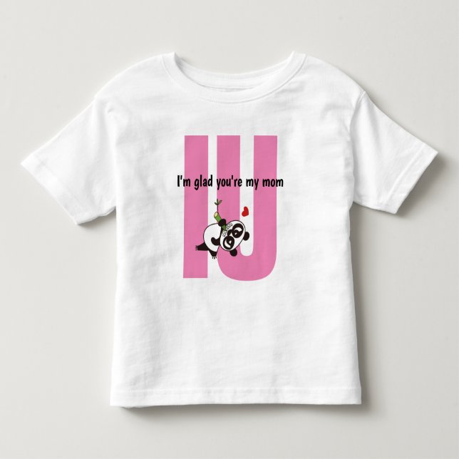 I Love You with own message T-Shirt (Front)