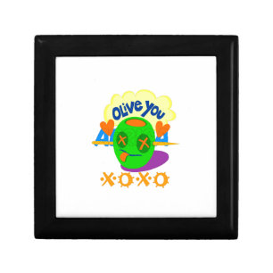 I Love You XOXO beautiful amazing Graphic text Art Gift Box